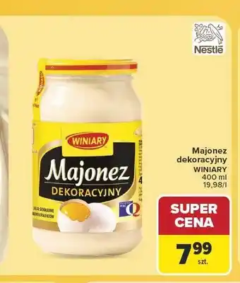 Carrefour Majonez dekoracyjny Winiary oferta