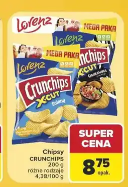 Carrefour Chipsy Crunchips X-Cut Solone oferta