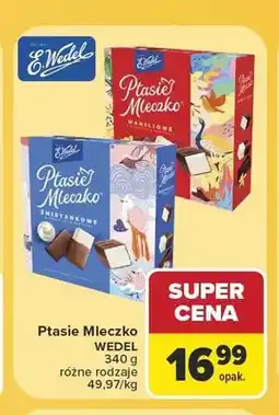 Carrefour Ptasie Mleczko waniliowe E.Wedel oferta
