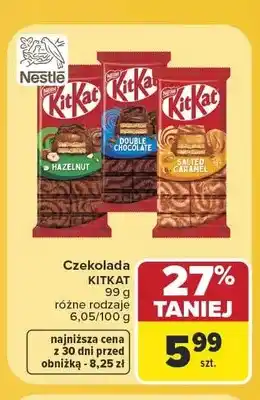 Carrefour Czekolada KitKat Hazelnut oferta