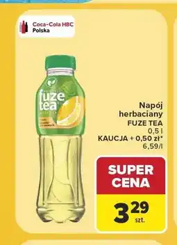 Carrefour Napój herbaciany Fuze Tea oferta