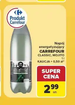 Carrefour Napój energetyzujący Carrefour Classic Mojito oferta