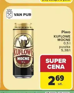 Carrefour Piwo Kuflowe Mocne oferta