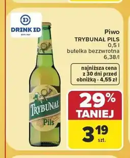Carrefour Piwo Trybunał Pils oferta