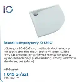 Blu Brodzik kompozytowy IO SMIG oferta