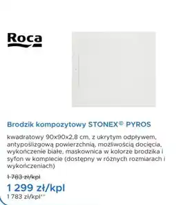 Blu Brodzik kompozytowy STONEX® PYROS oferta