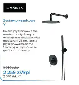 Blu Omnires Zestaw prysznicowy Y oferta