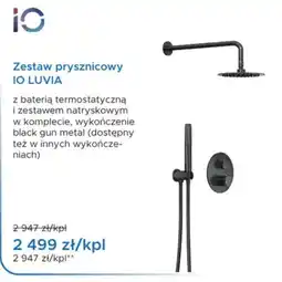 Blu Zestaw prysznicowy IO LUVIA oferta