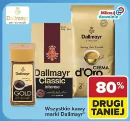 Carrefour Wszystkie kawy marki dallmayr oferta
