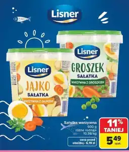 Carrefour Lisner Sałatka warzywna oferta