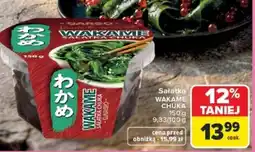 Carrefour Sałatka Wakame Chuka oferta