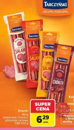 Carrefour Snacki Tarczyński oferta