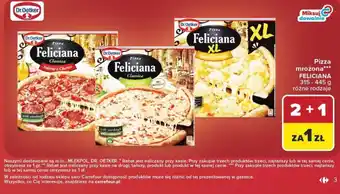 Carrefour Pizza mrożona Feliciana oferta