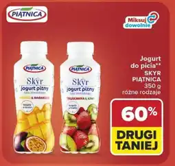 Carrefour Jogurt do picia skyr piątnica oferta