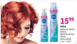 Drogerie Polskie NIVEA lakiery do włosów, pianki do włosów oferta