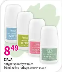Drogerie Polskie ZIAJA antyperspiranty w rolce oferta