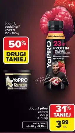 Carrefour Jogurt, pudding YOPRO oferta