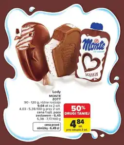 Carrefour Lody Monte Zott oferta