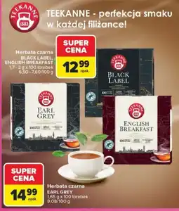 Carrefour Herbata czarna BLACK LABEL ENGLISH BREAKFAST oferta