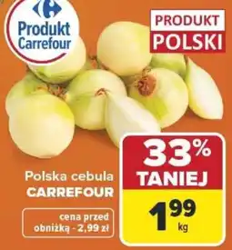 Carrefour Polska cebula CARREFOUR oferta