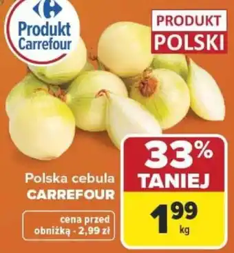 Carrefour Polska cebula CARREFOUR oferta
