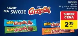 Carrefour Wafelki Grześki MEGA oferta