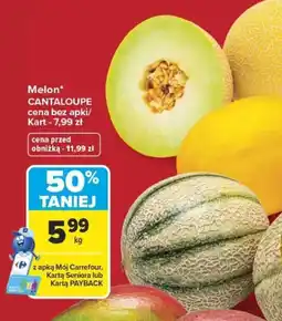 Carrefour Melon CANTALOUPE oferta