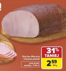 Carrefour Szynka maryny STANISŁAWÓW oferta