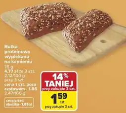 Carrefour Bułka proteinowa wypiekana na kamieniu oferta
