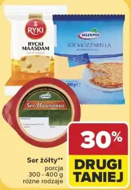 Carrefour Ser żółty oferta
