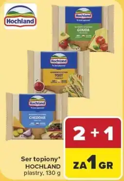 Carrefour Ser topiony Hochland oferta