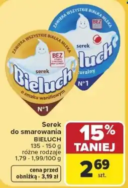 Carrefour Serek do smarowania BIELUCH oferta