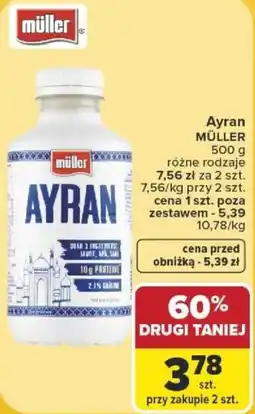 Carrefour Ayran Müller oferta