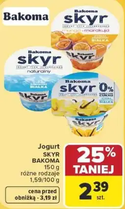 Carrefour Jogurt SKYR BAKOMA oferta