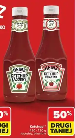 Carrefour Ketchup Heinz oferta