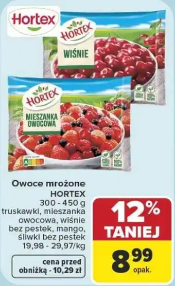 Carrefour Owoce mrożone HORETEX oferta