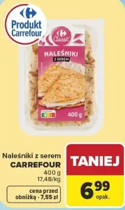 Carrefour Naleśniki z serem oferta