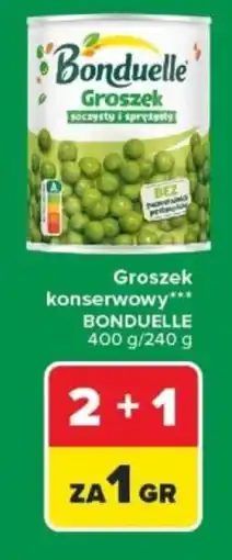 Carrefour Groszek konserwowy BONDUELLE oferta