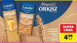 Carrefour Makaron orkiszowy LUBELLA oferta
