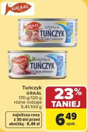Carrefour Tuńczyk GRAAL oferta