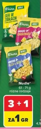 Carrefour Knorr Nudle oferta