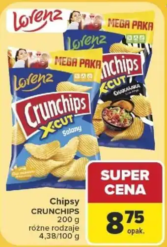 Carrefour Chipsy CRUNCHIPS oferta