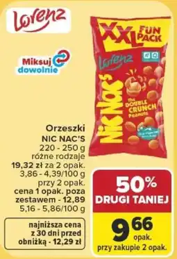 Carrefour Orzeszki NIC NAC'S oferta