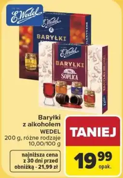 Carrefour Baryłki z alkoholem Wedel oferta