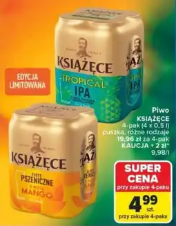 Carrefour Piwo KSIĄŻĘCE oferta