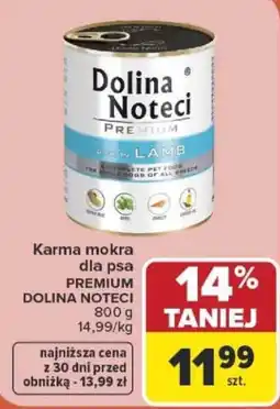 Carrefour Karma mokra dla psa PREMIUM DOLINA NOTECI oferta