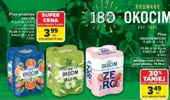 Carrefour Piwo smakowe OKOCIM oferta