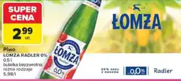 Carrefour Piwo Łomża Radler 0% oferta