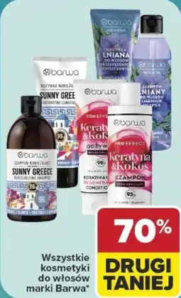 Carrefour Wszystkie kosmetyki do włosów marki barwa oferta