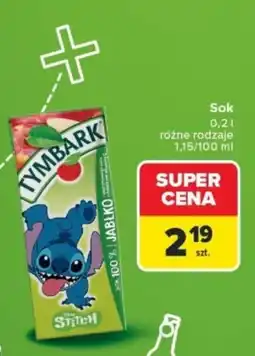 Carrefour Sok JABŁKO oferta